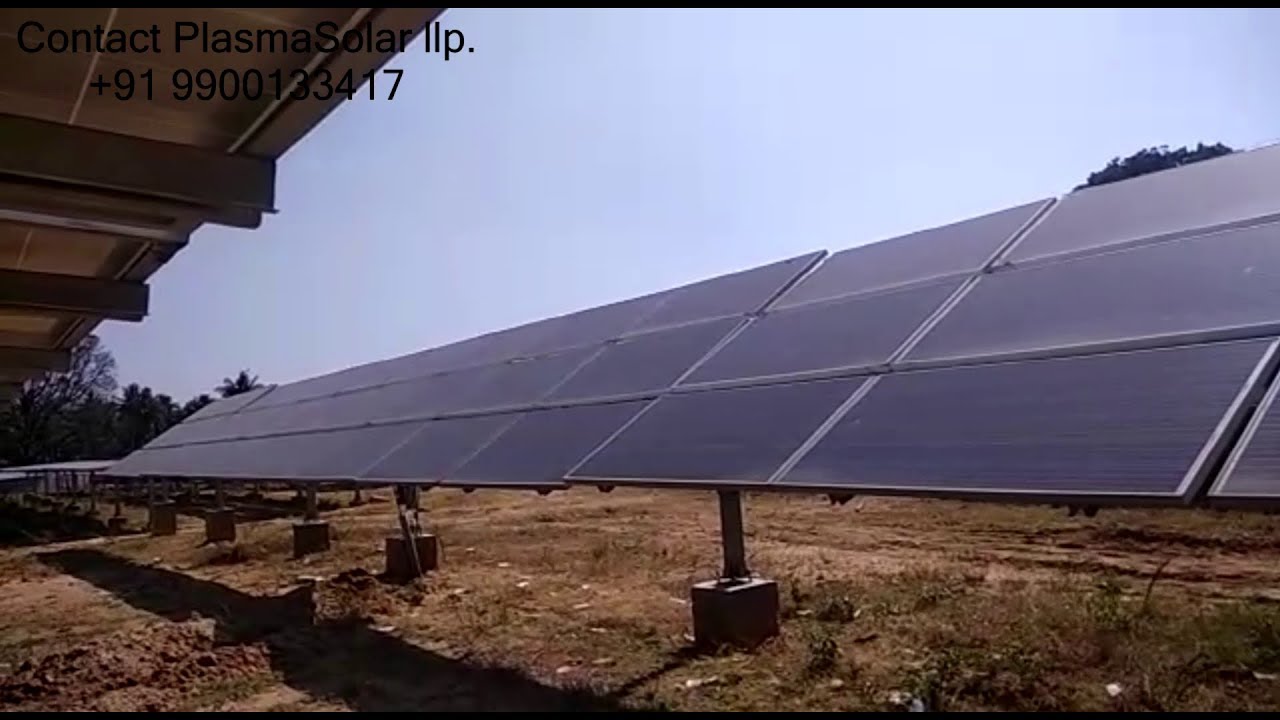 Solar Tracker Technology in INDIA - PlasmaSolar llp.