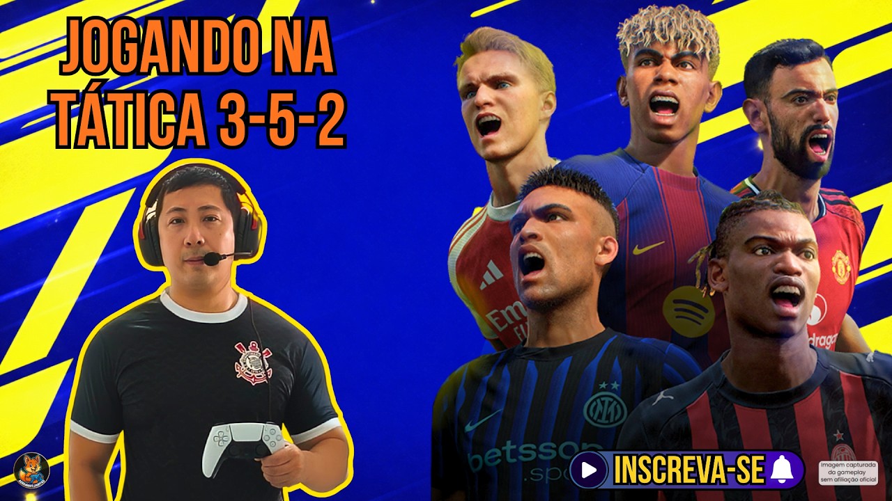 🔥 ESSA TÁTICA 3-5-2 FUNCIONA? | eFOOTBALL 2026