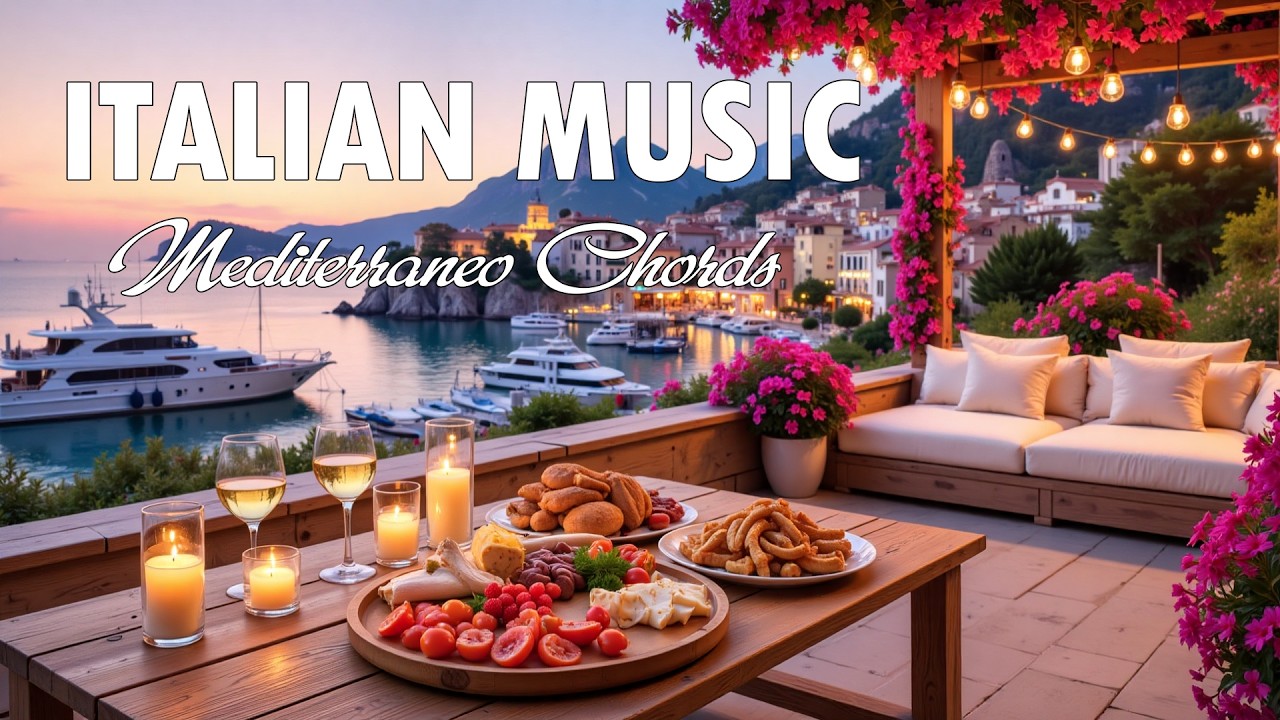 The Best 🇮🇹 Italian Music🎶 Italian Vibes 🎶 1+ Hour Amalfi Coast & Lake Como Relax