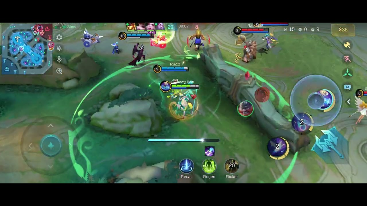 Odette 049 mvp legendary god among men death machine massive damage huge aoe instant kill