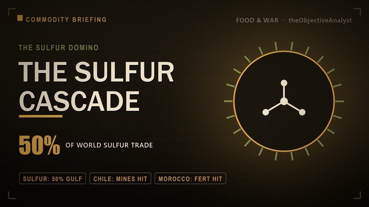 The Sulfur Cascade
