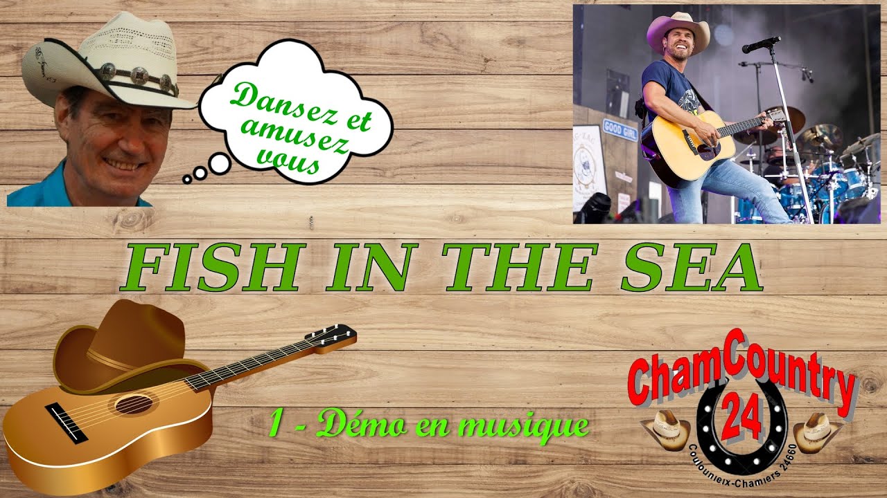 Fish in the sea - Line dance country ( Démo & Teach Fr)
