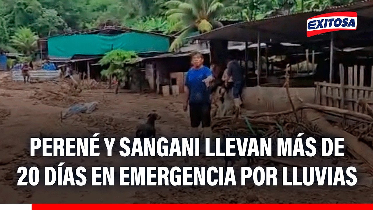 🔴🔵 Huancayo: Perené y Sangani llevan más de 20 días afectados por lluvias y sin recibir ayuda