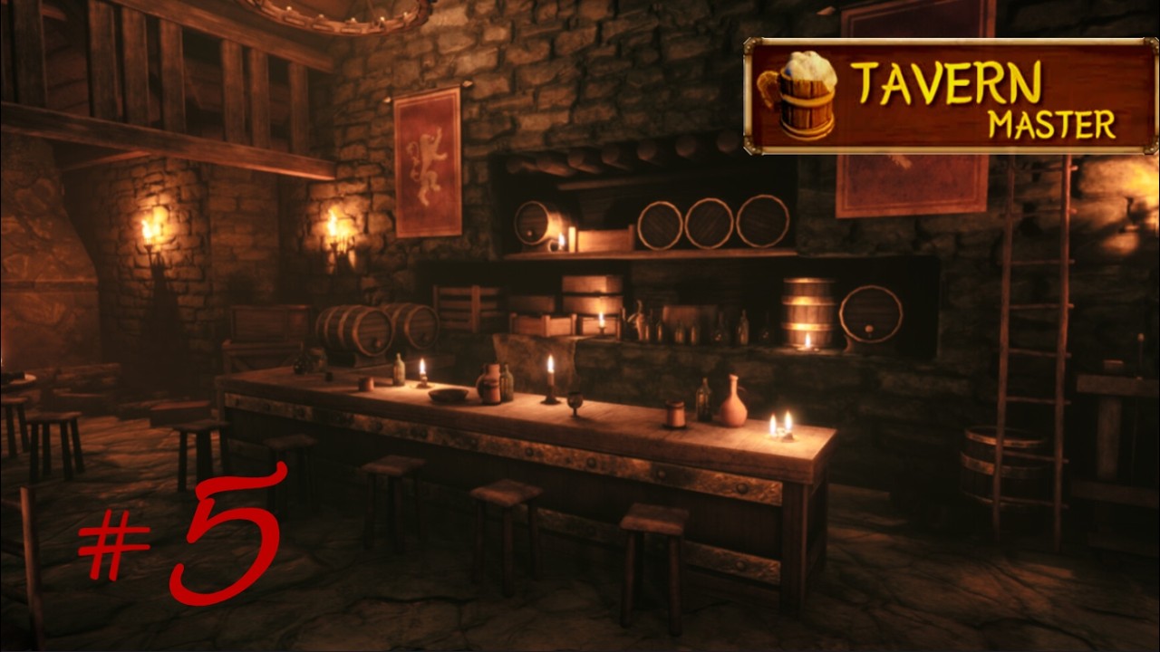TAVERNA İKİ KATLI OLACAK!!!. / Tavern Master /Türkçe-Bölüm 5
