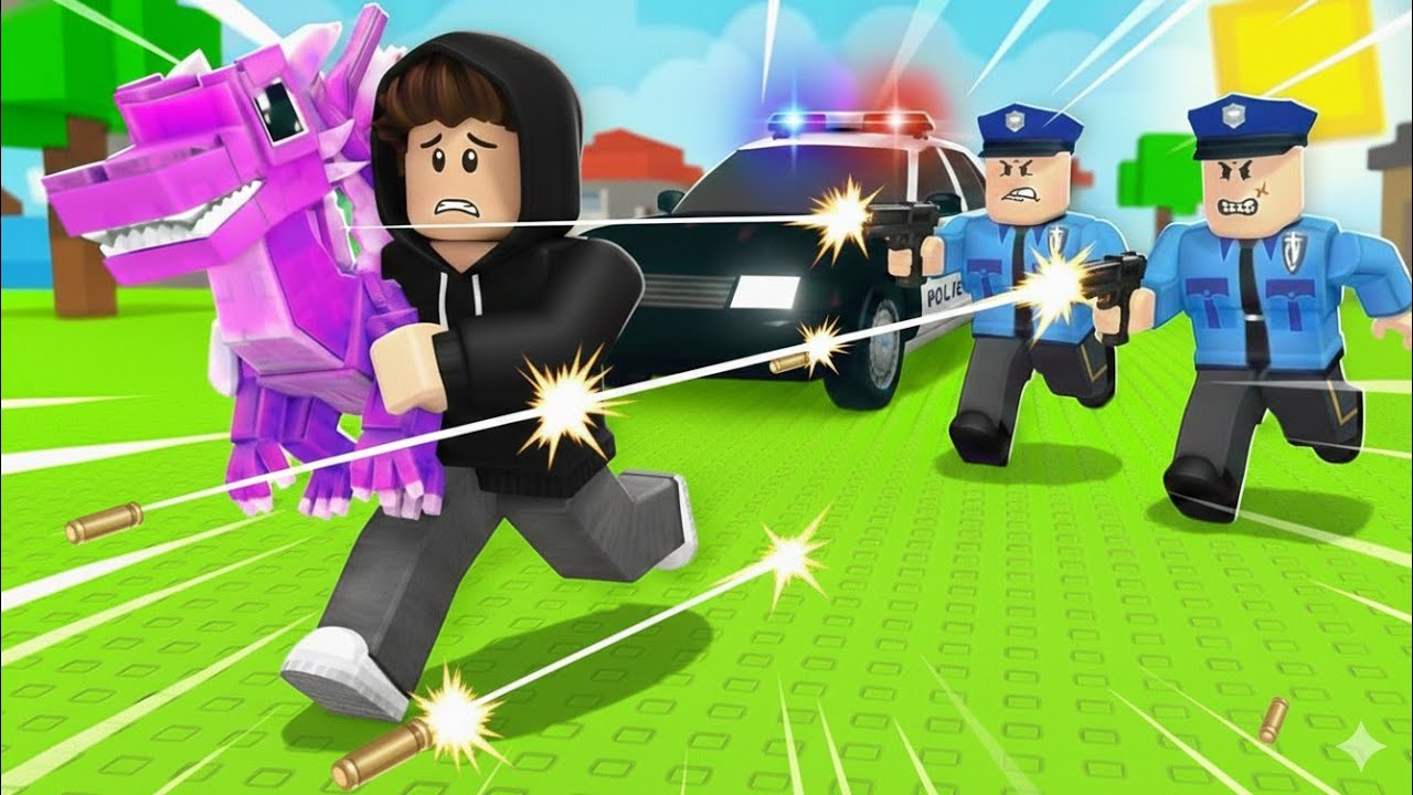  Roblox Escape Police 🚓🚨 For Brainrots 