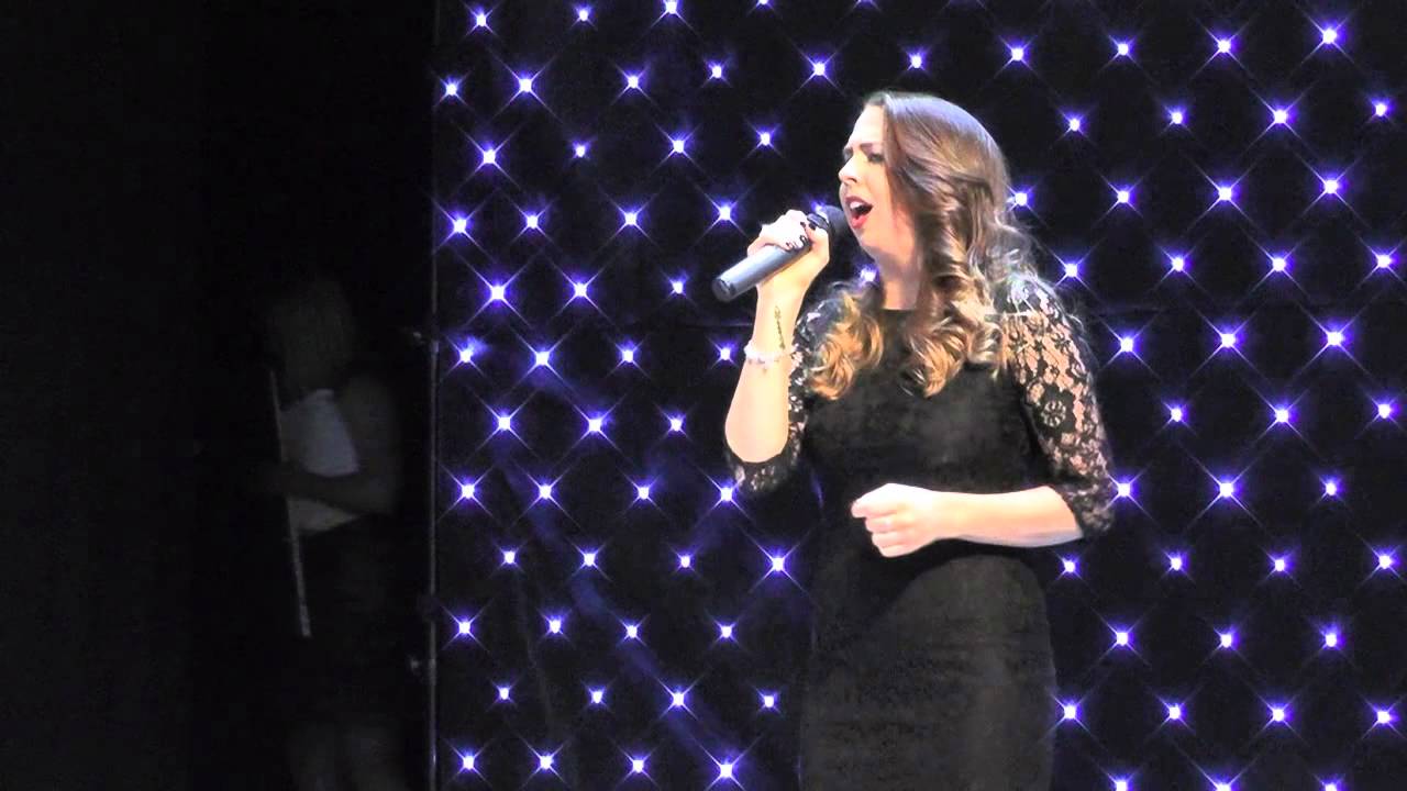 2015 Sian O'Brien sings at Ellon Academy's Evening of Entertainment