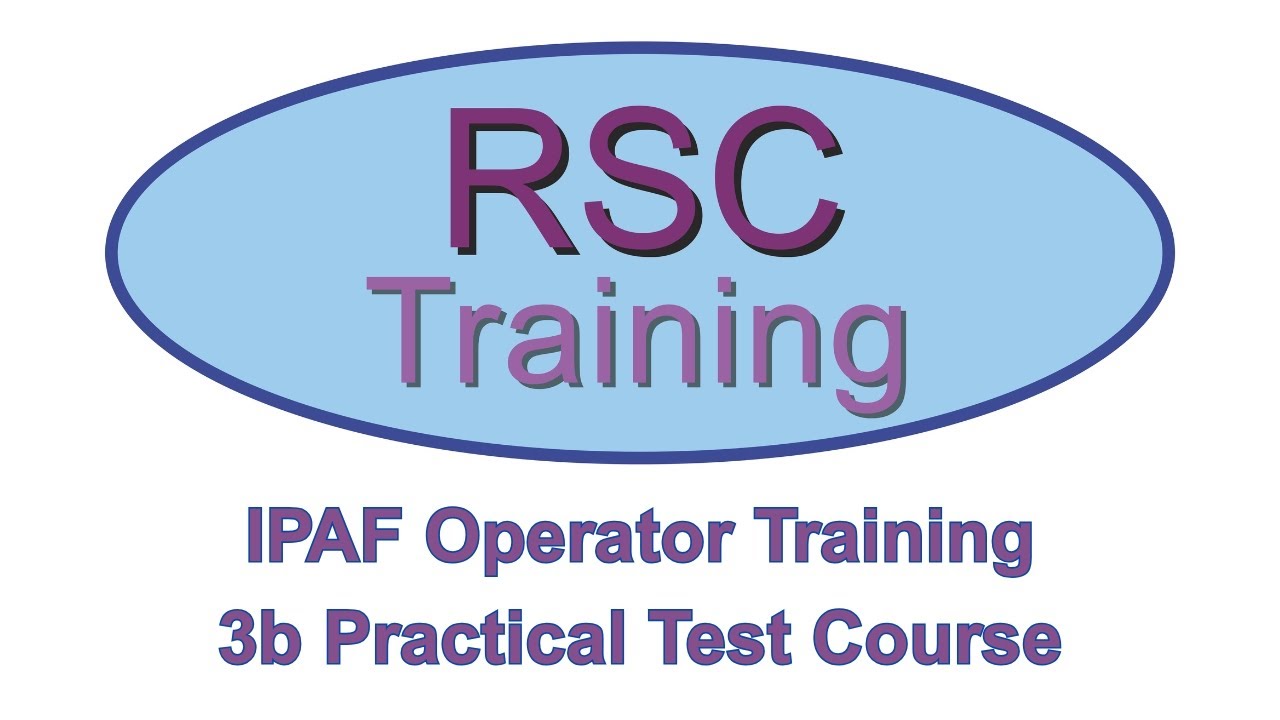 RSC Training Ltd - IPAF Operator Training - 3b Practical Test Course