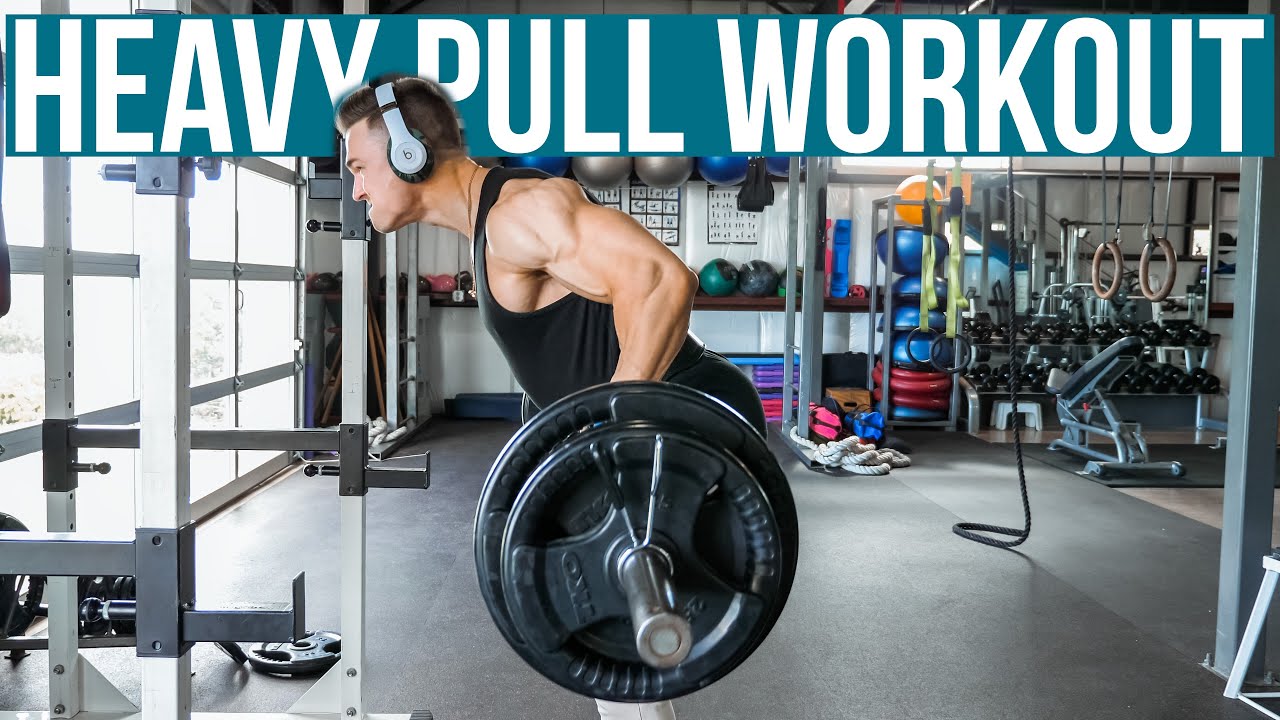 TRAVELING WHILE ON PREP | HEAVY PULL WORKOUT