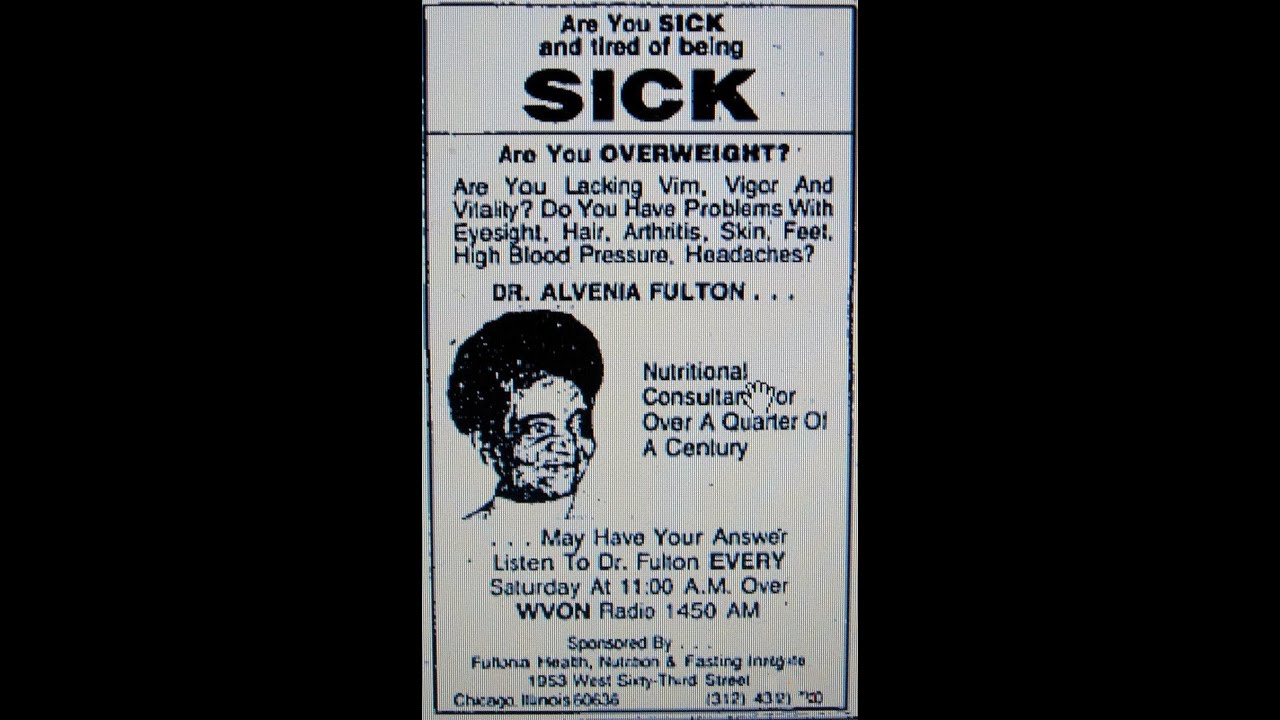 Dr. Alvenia Fulton, Fasting for Better Health