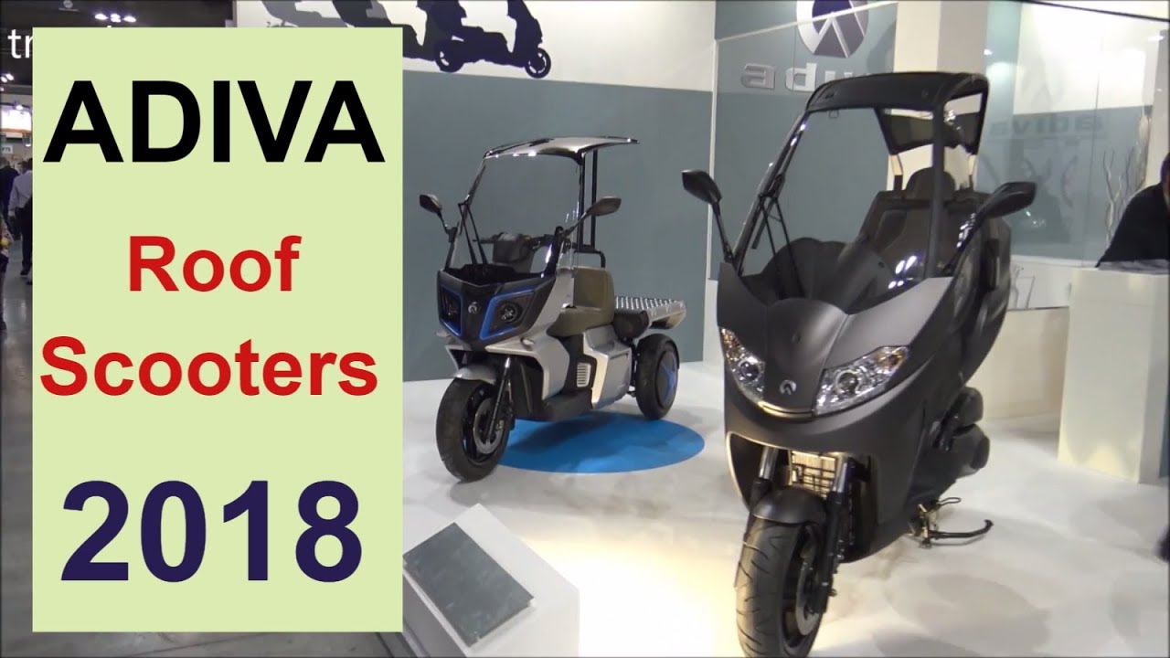 The ADIVA Roof Scooters 2018.!!!