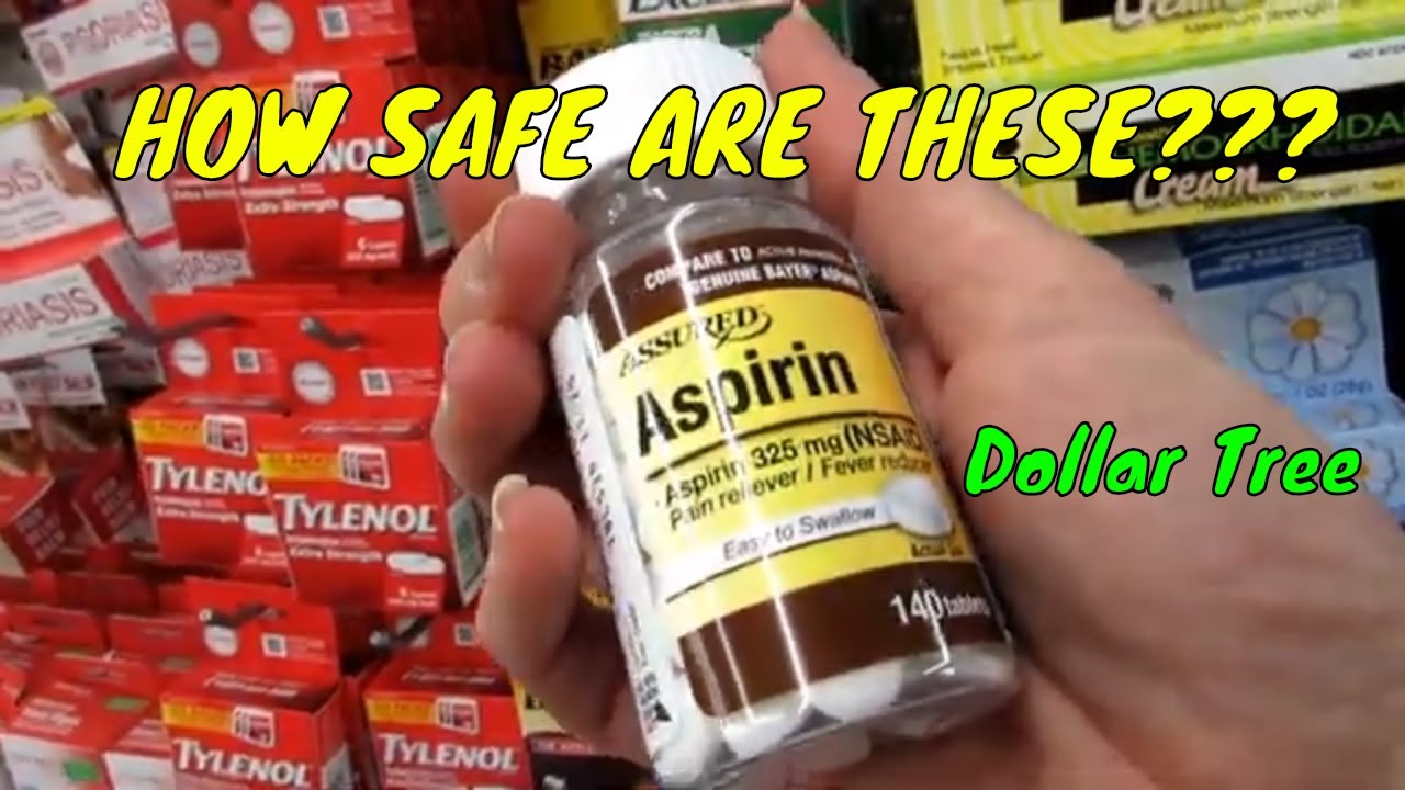 ARE DOLLAR TREE MEDICATIONS SAFE?