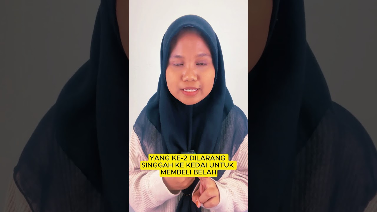 PANTANG LARANG SELEPAS TAWAF WADA 