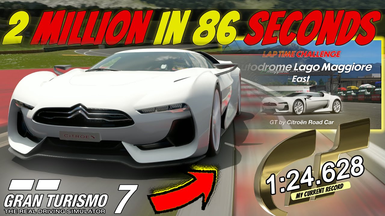 🤑 1 очень ВЕСЁЛЫЙ круг и получите 2 МИЛЛИОНА кредитов! || Руководство по гонкам на время — Неделя 48