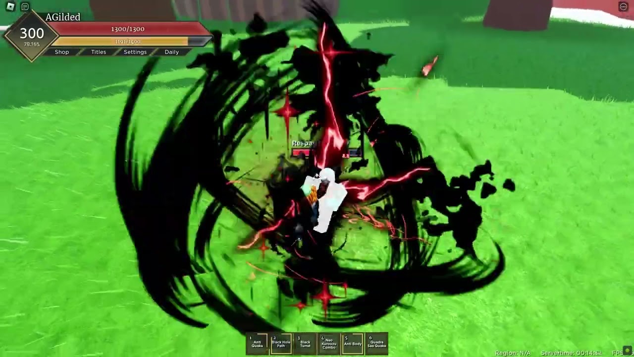 Fruit Battlegrounds DarkXQuake True Combo