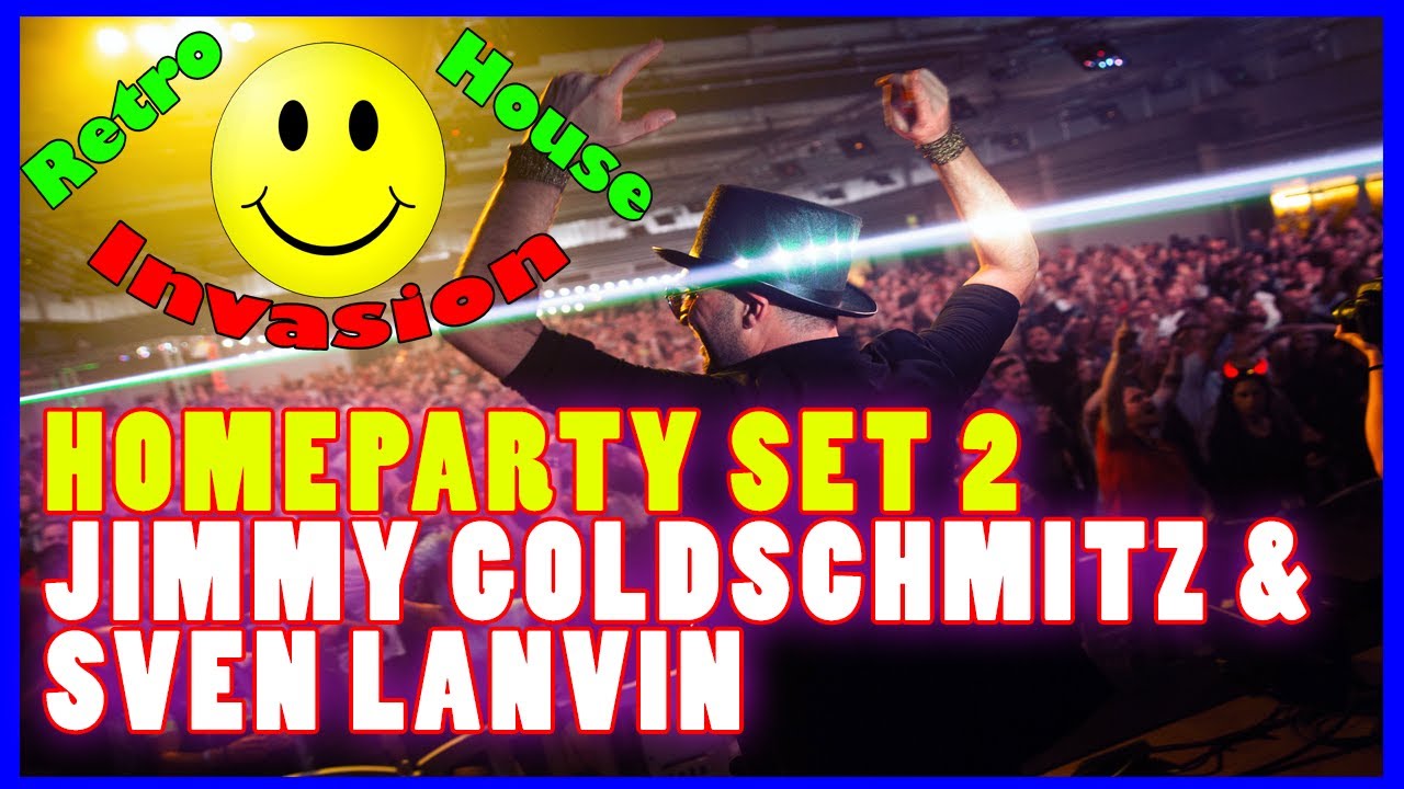 Jimmy goldschmitz vs Sven Lanvin Retro house mix 2020 Dj Battle homeparty set 2