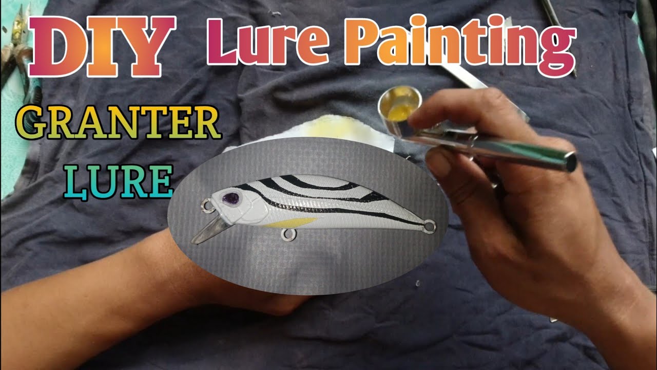 Ep37: Lure Painting|DIY Lure Painting 4 BUGAONG/GRANTER Lure