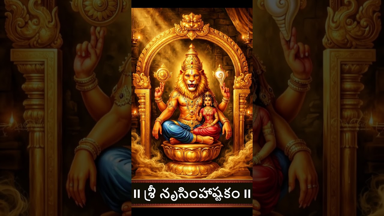 Sri Narasimha Ashtakam | శ్రీ నృసింహాష్టకం | Powerful Stotram for Protection & Removal of Fear |