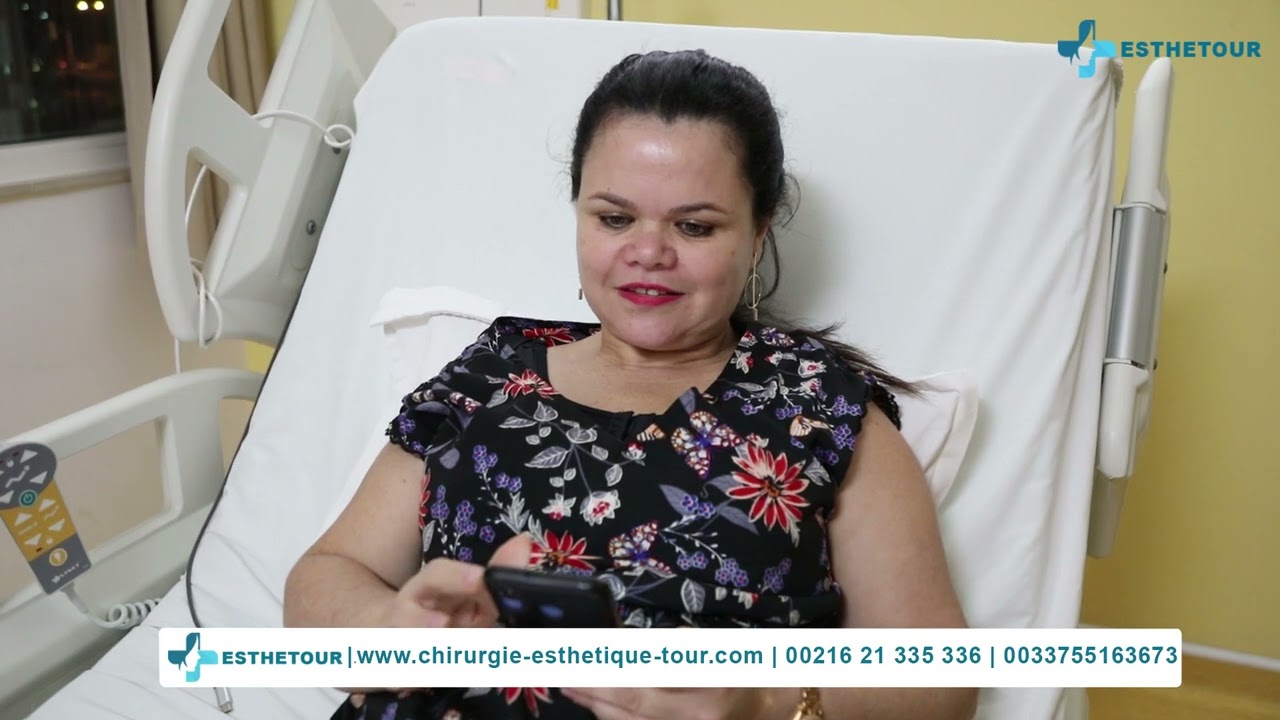 Cirurgia estética Tunísia-Testemunho de nossa paciente brasileira - ESTHETOUR Tunísia-Dr Moez kallel