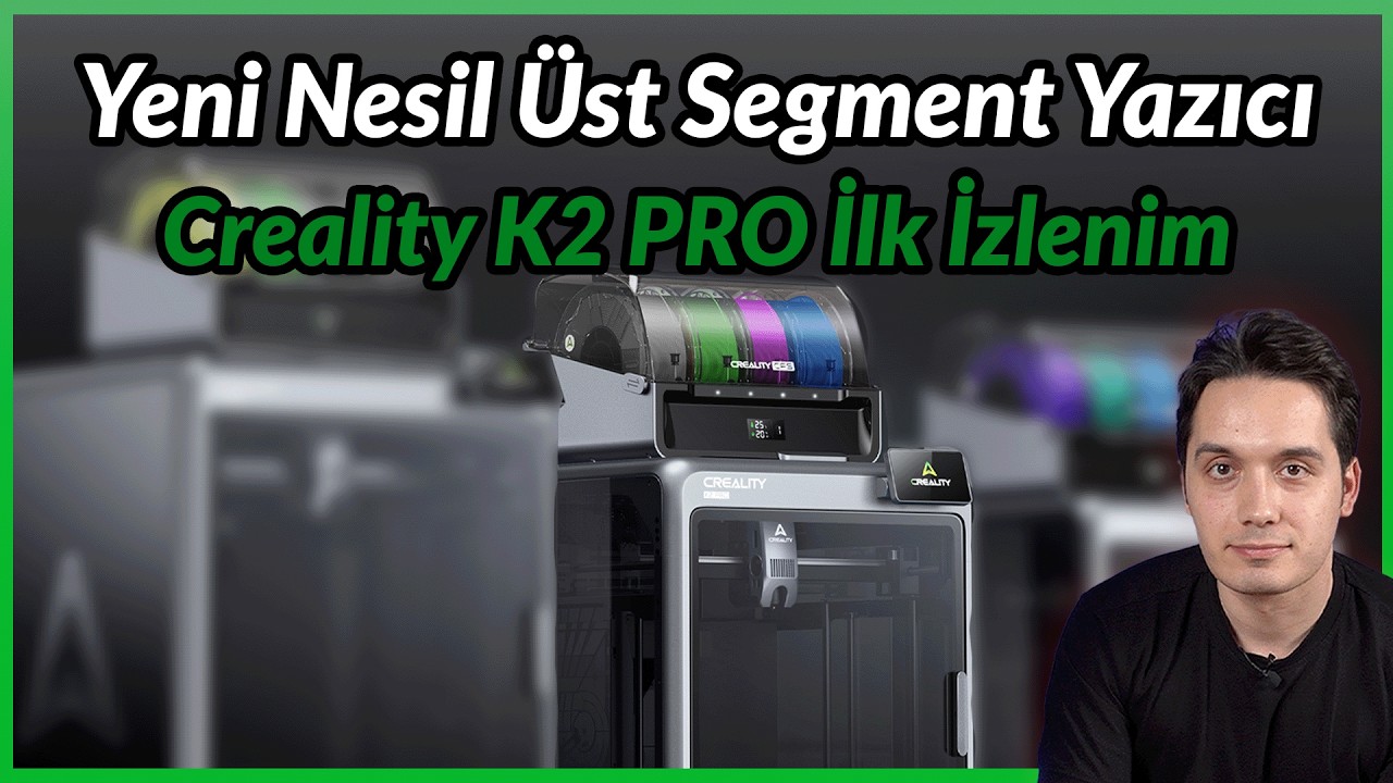 Üst Segment Ortanca Kardeş - Creality K2 Pro Kutu Açılışı