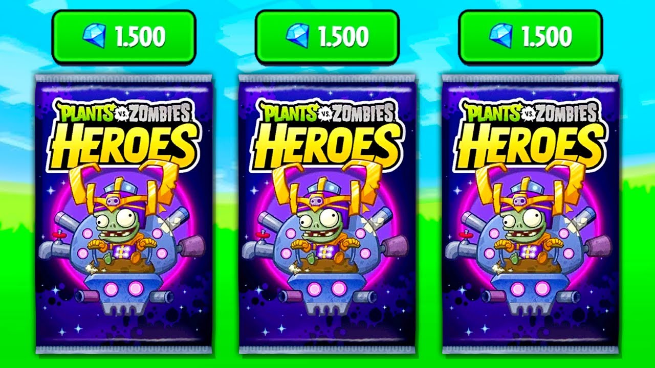 ¡Abriendo 55 sobres de Gigantacus Enórmidus! 🤑💎 PvZ Heroes