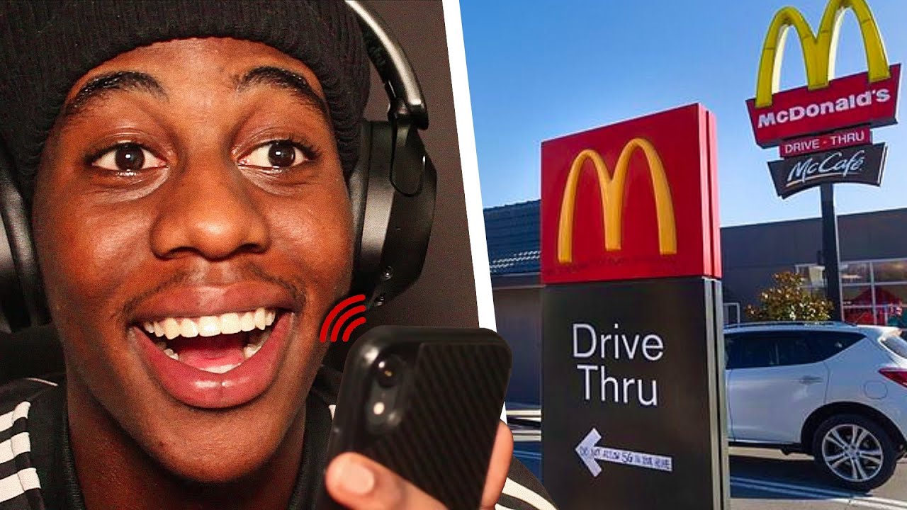 Fake McDonalds Drive-Thru Employee