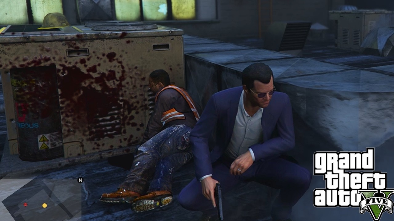 GTA 5 Michel on Mr. Richards mission #gtavenhanced #pcgaming #gtav