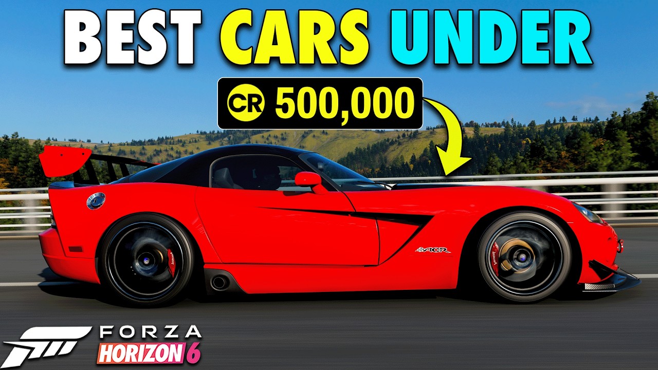 Топ-5 ЛУЧШИХ автомобилей стоимостью до 500 000 кредитов в Forza Horizon 6 &mdash; бюджетные тюнинги и м...