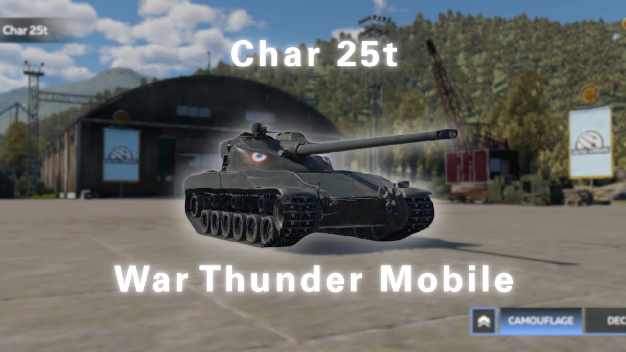 Small but mighty |Char 25t | War Thunder Mobile