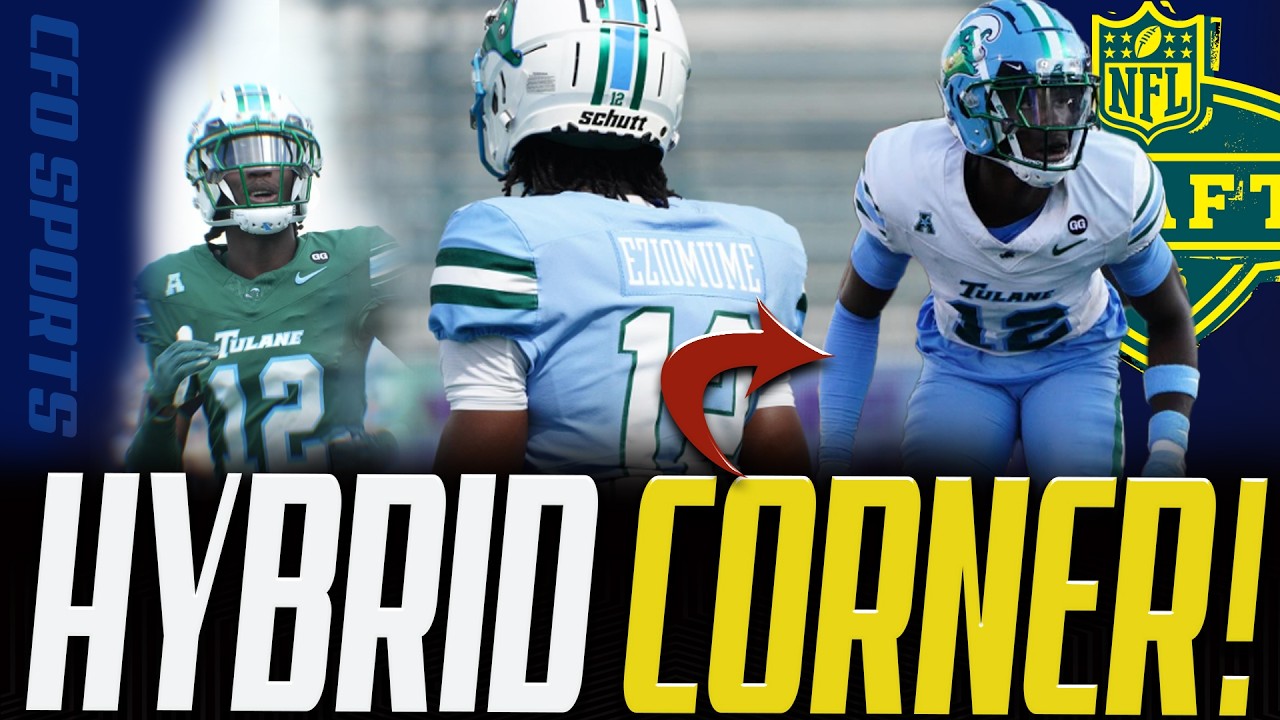 Защитник Тулейнского университета Кейси Джастис — универсальный угловой защитник! (драфт НФЛ💎)