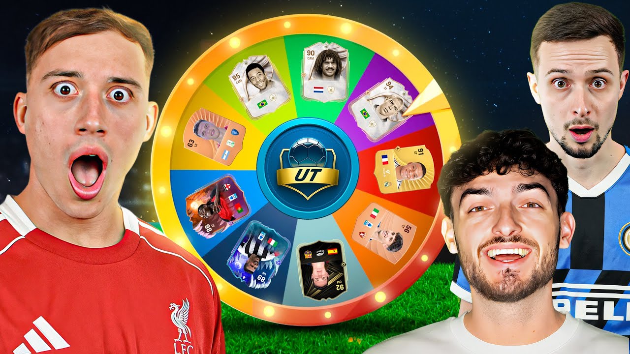 Драфт FUT... Но колесо решает нашу команду