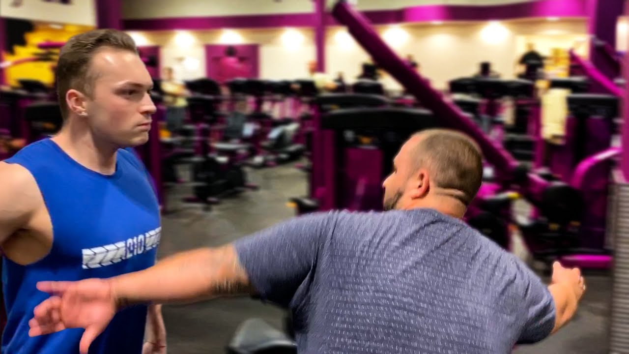I got into an altercation at the gym..