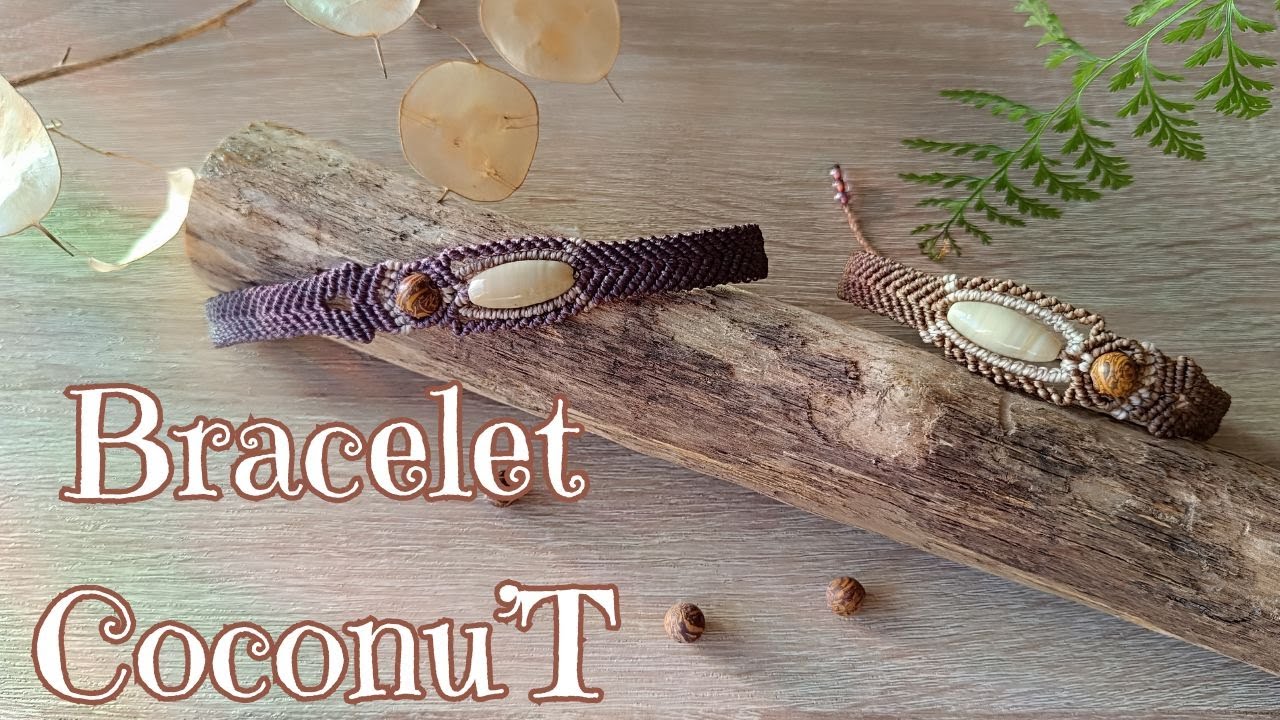 DIY bracelet macramé homme & femme | Tutoriel niveau intermédiaire