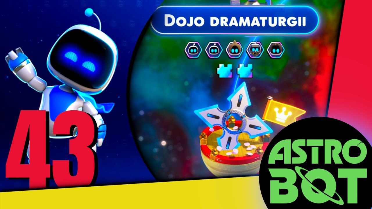 Astro Bot (100%) #43 - Dojo Dramaturgii - Wszystkie Boty i Puzzle | PS5 4K 60FPS HDR