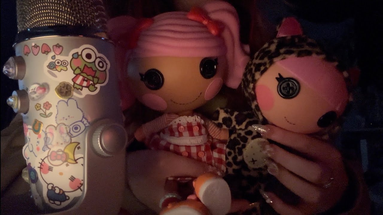 ASMR ★ lalaloopsy collection & tapping