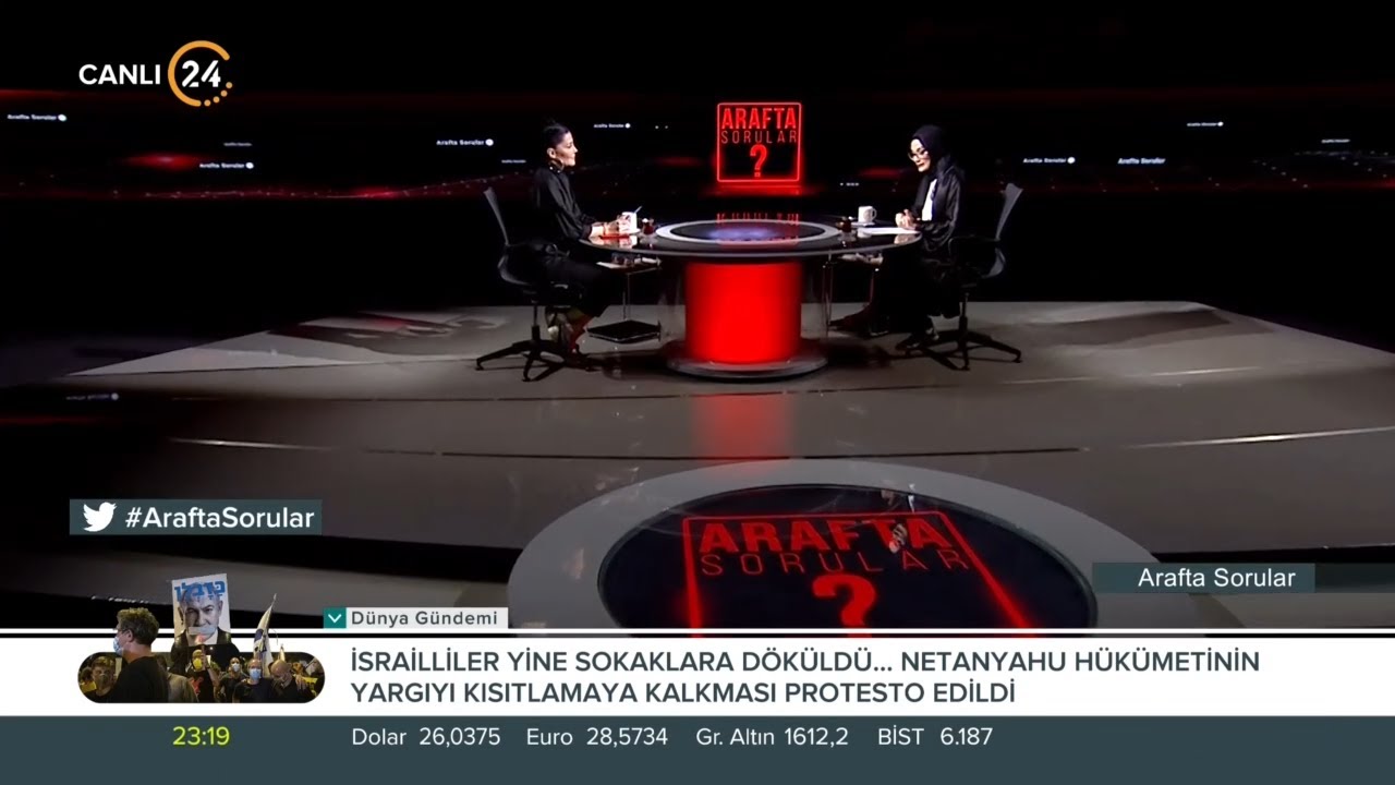 Esra Elönü ile “Arafta Sorular” / Model-Sunucu Deniz Akkaya - 09 07 2023