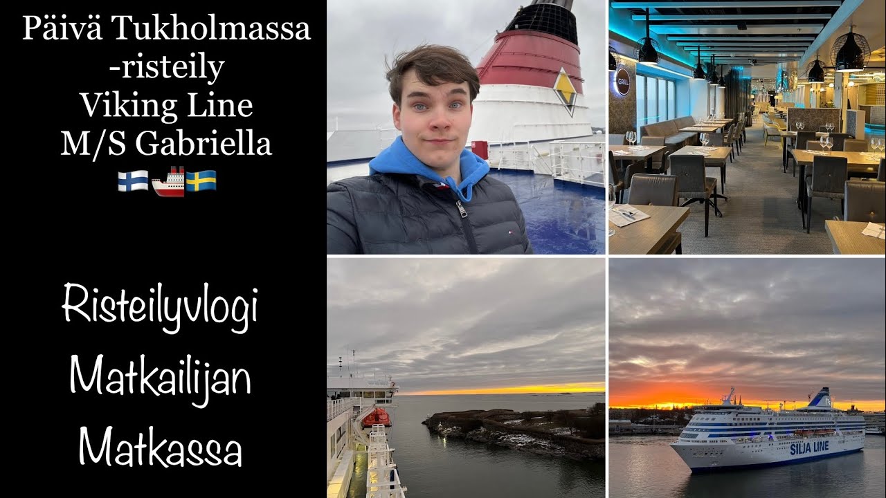 Päivä Tukholmassa -risteily || Viking Line M/S Gabriella