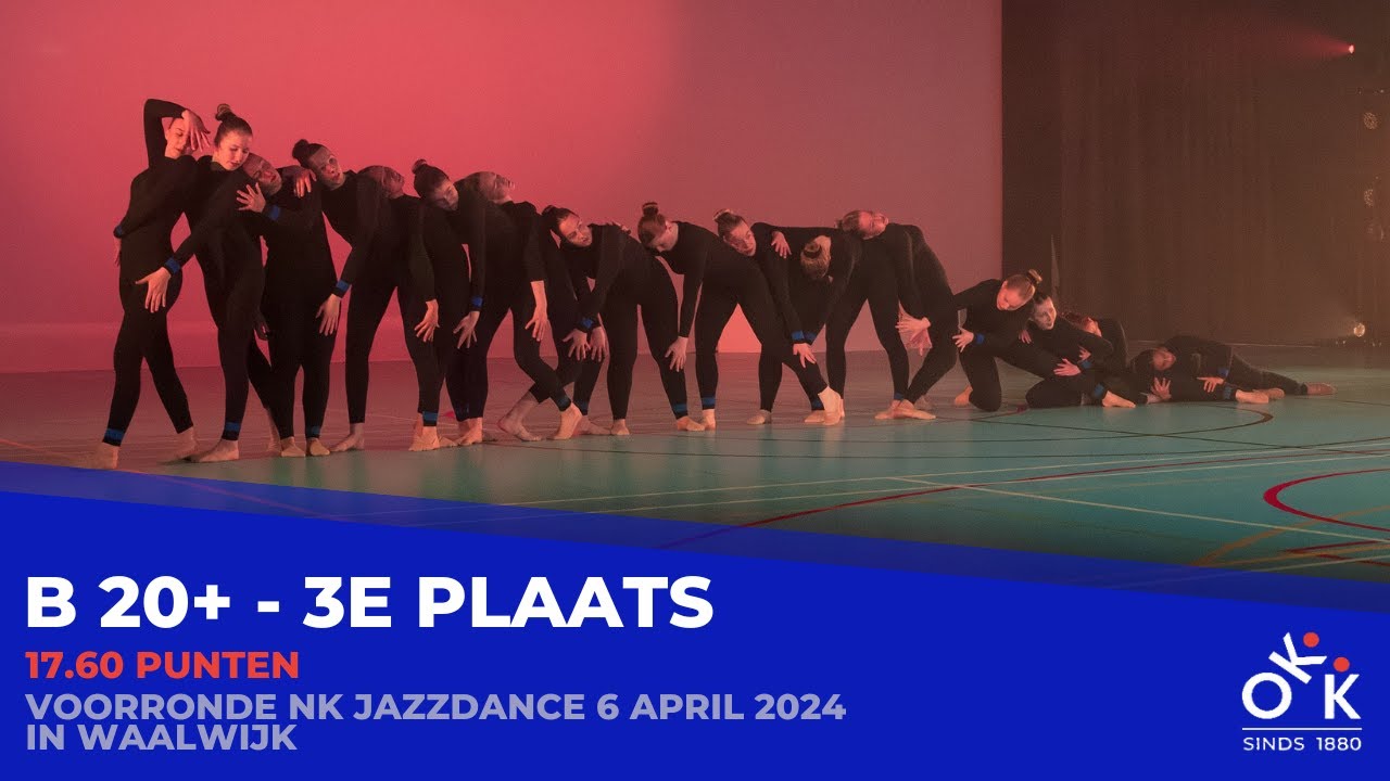 Voorronde NK Jazzdance 2024: B 20 jaar e.o. - 3e plaats