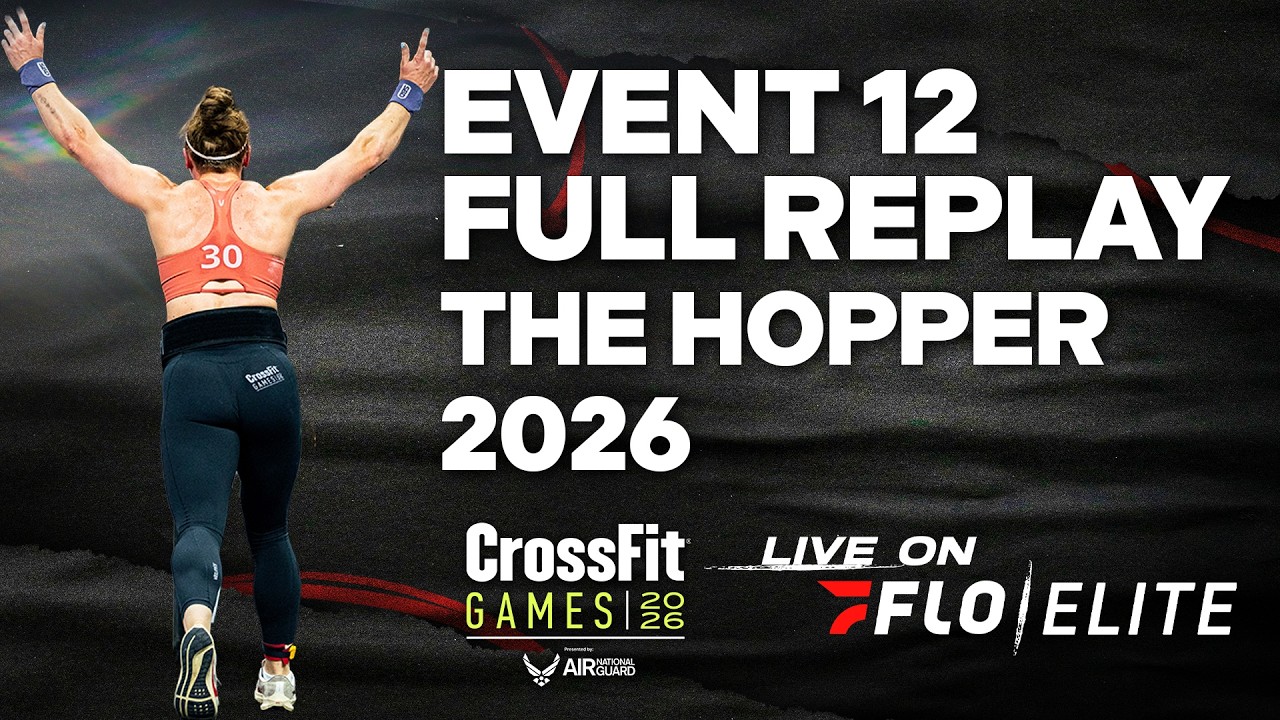 The 2026 CrossFit Games Women's Individual Event 12 Replay | The Hopper 2026
