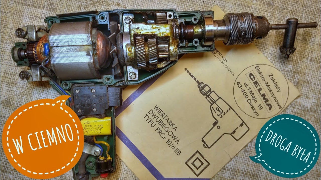 Wiertarka ze złomixa której nie muszę naprawiać?! 😲 Szok-CELMA PRCr10/6!! 💪