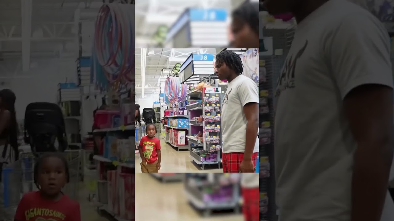 Канел Джозеф *ПОХИЩАЕТ* маленького ребенка из Walmart!