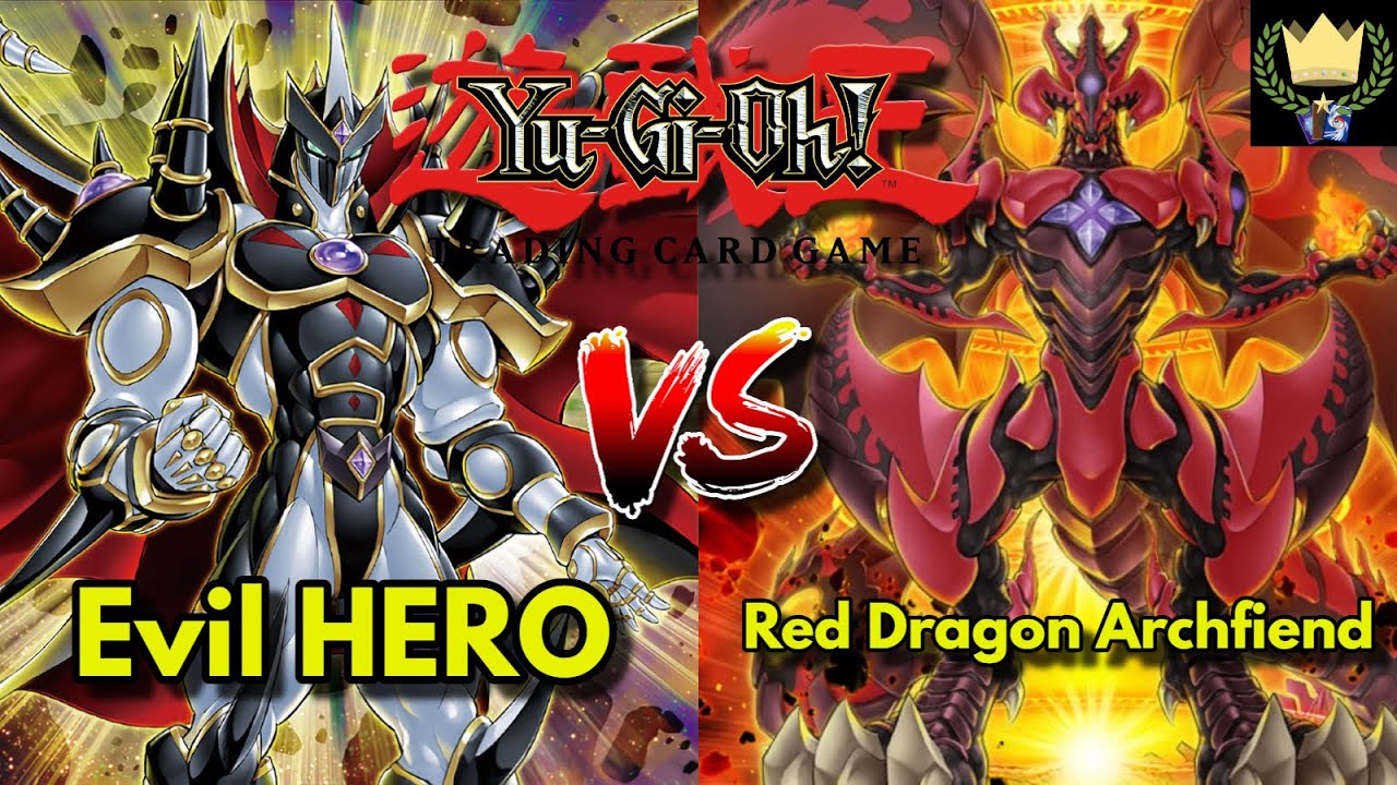 Yu-Gi-Oh! Locals Match: Evil HERO VS Red Dragon Archfiend (Post Supreme Darkness) #yugioh #yugiohtcg