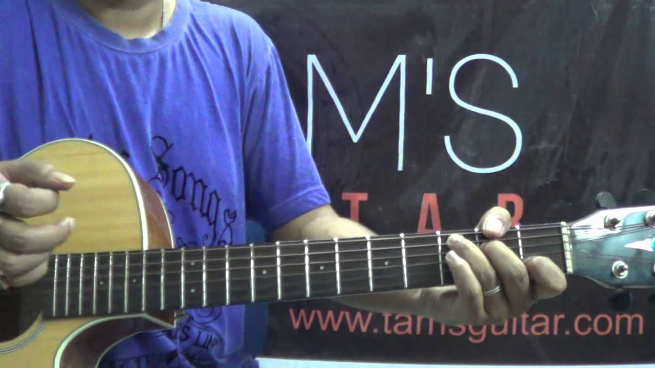 Purano Sei Din er Kotha Chords/tutorial/guitar lesson (www.tamsguitar.com)