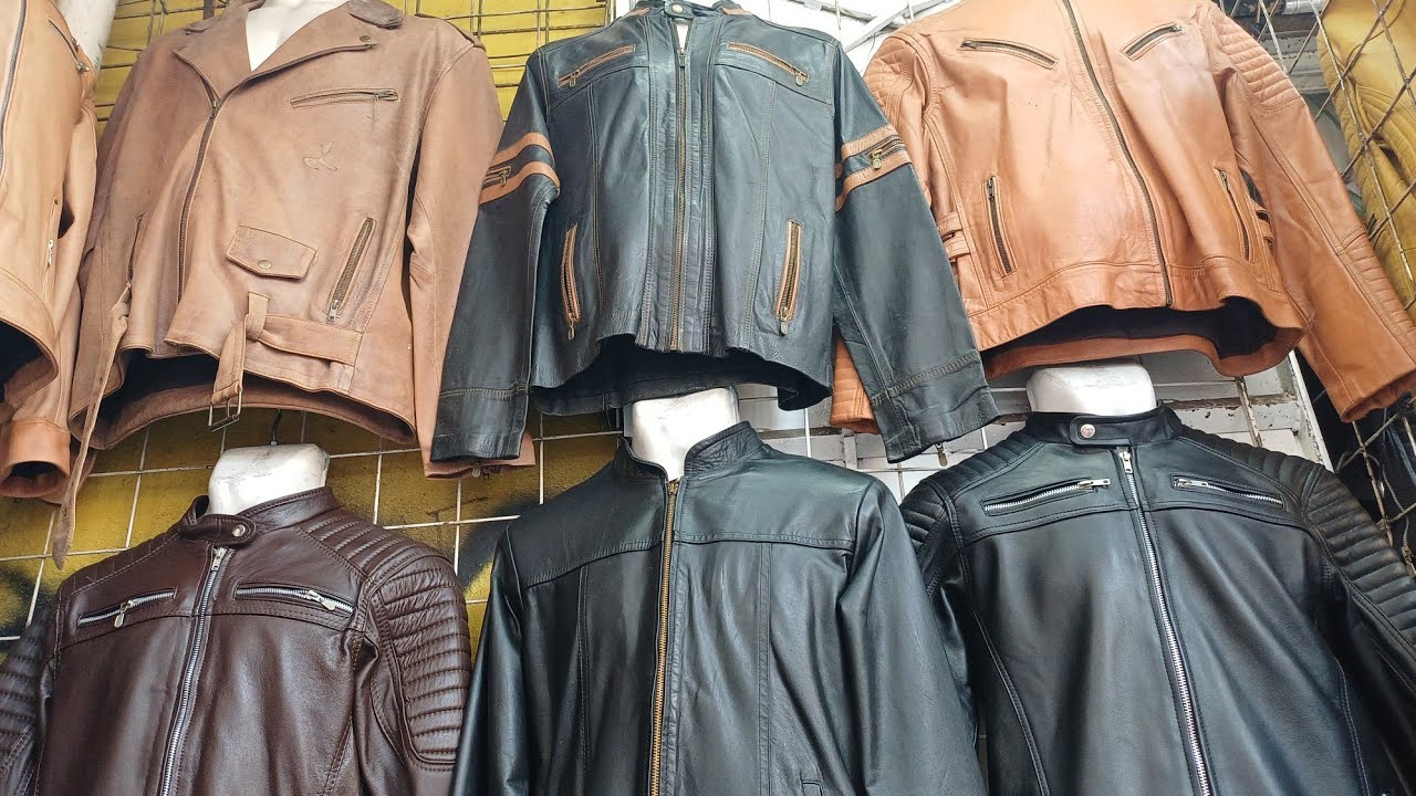 FABRICANTES Chamarras de PIEL por TALLAS Hasta 50😱 ENVIOS Desde 1 PIEZA