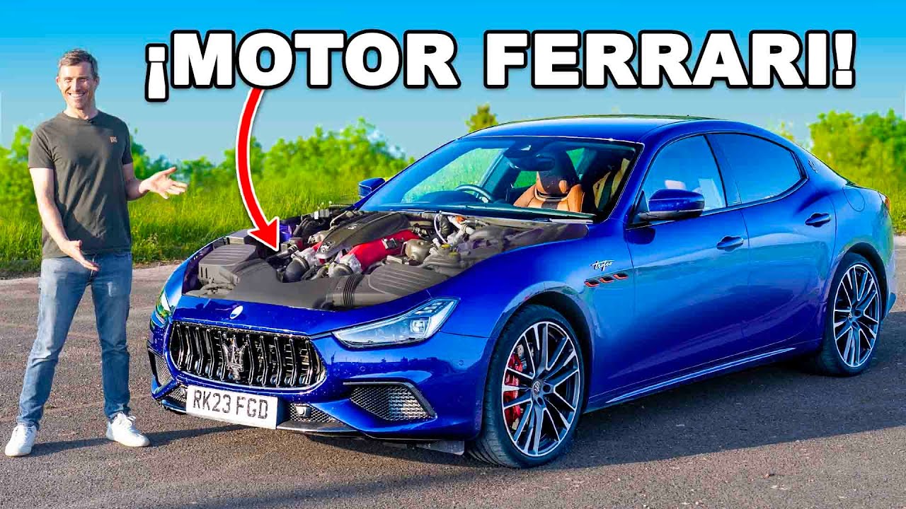 Maserati Ghibli Trofeo reseña: ¿¡el competidor al BMW M5 de 322 km/h!?