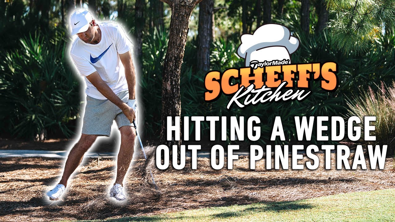 Scottie Scheffler Teaches How To Hit A Wedge Out Of The Pine Straw | TaylorMade Golf