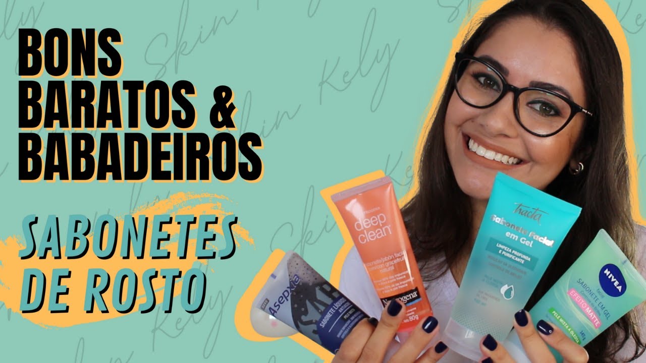 SABONETES DE ROSTO BARATINHOS: peles normais, secas, oleosas, acneicas e mistas!