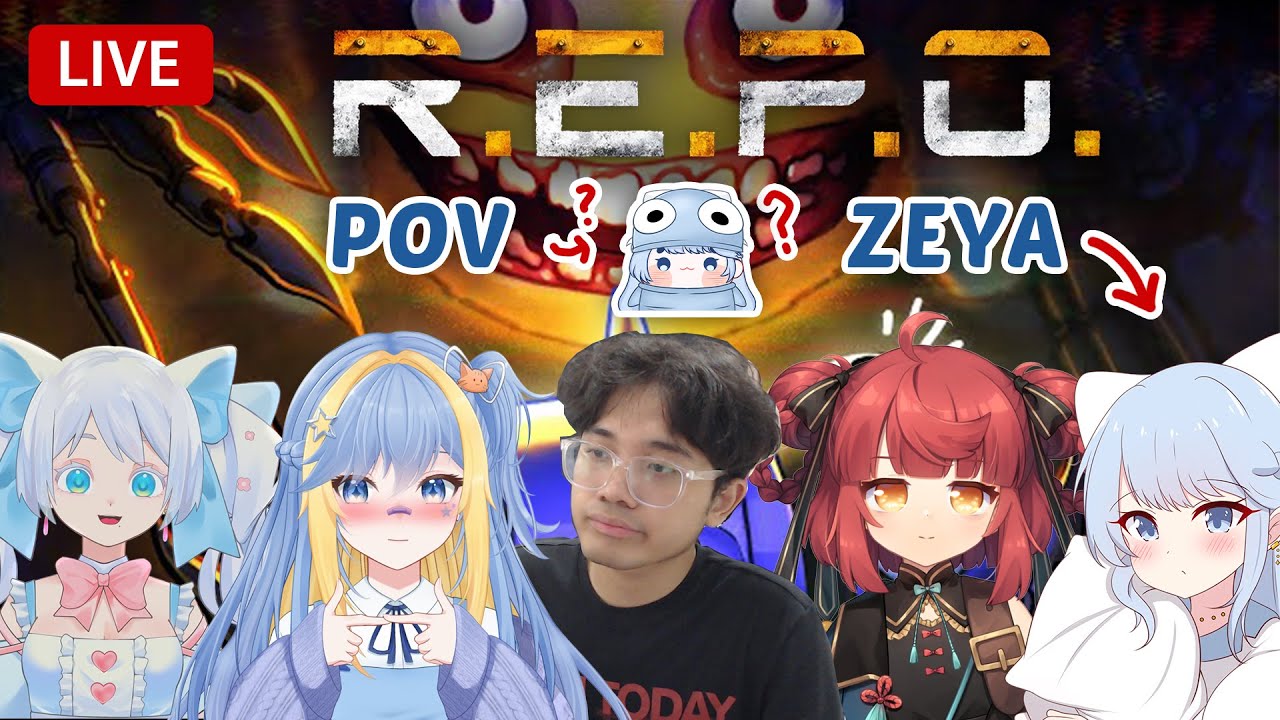 【R.E.P.O.】Gausah tonton POV ini, malu