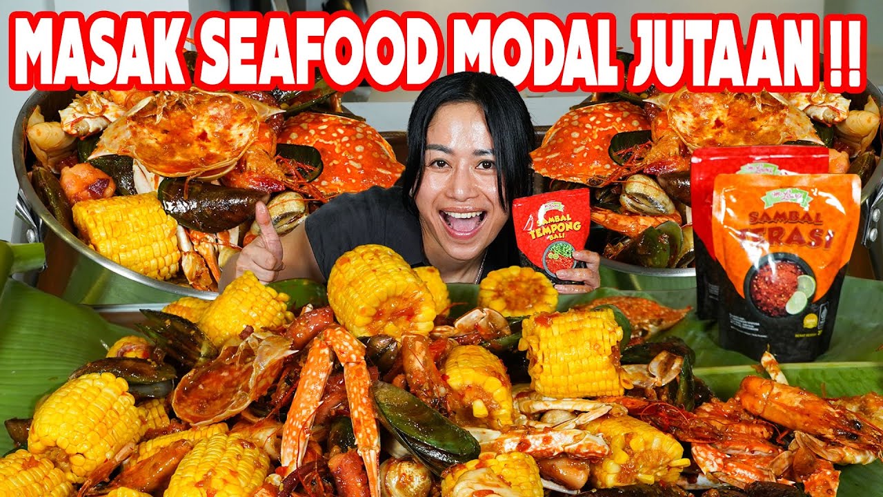 BONGKAR RAHASIA PEDAS SEAFOOD TEMPONG JUMBO!!