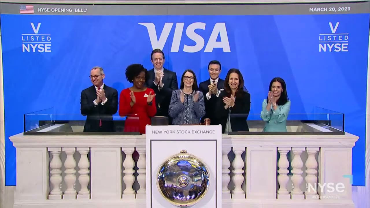 Visa (NYSE: V) Rings The Opening Bell&reg;