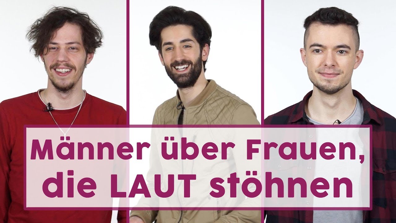 Laute Lust? Das denken Männer über Frauen, die beim Sex laut stöhnen!